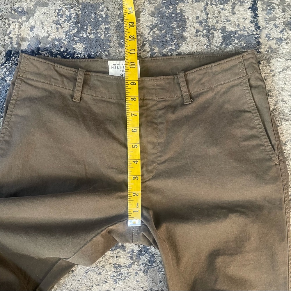 NILI LOTAN Brown French Military Pant Size 4 - Picture 11 of 15